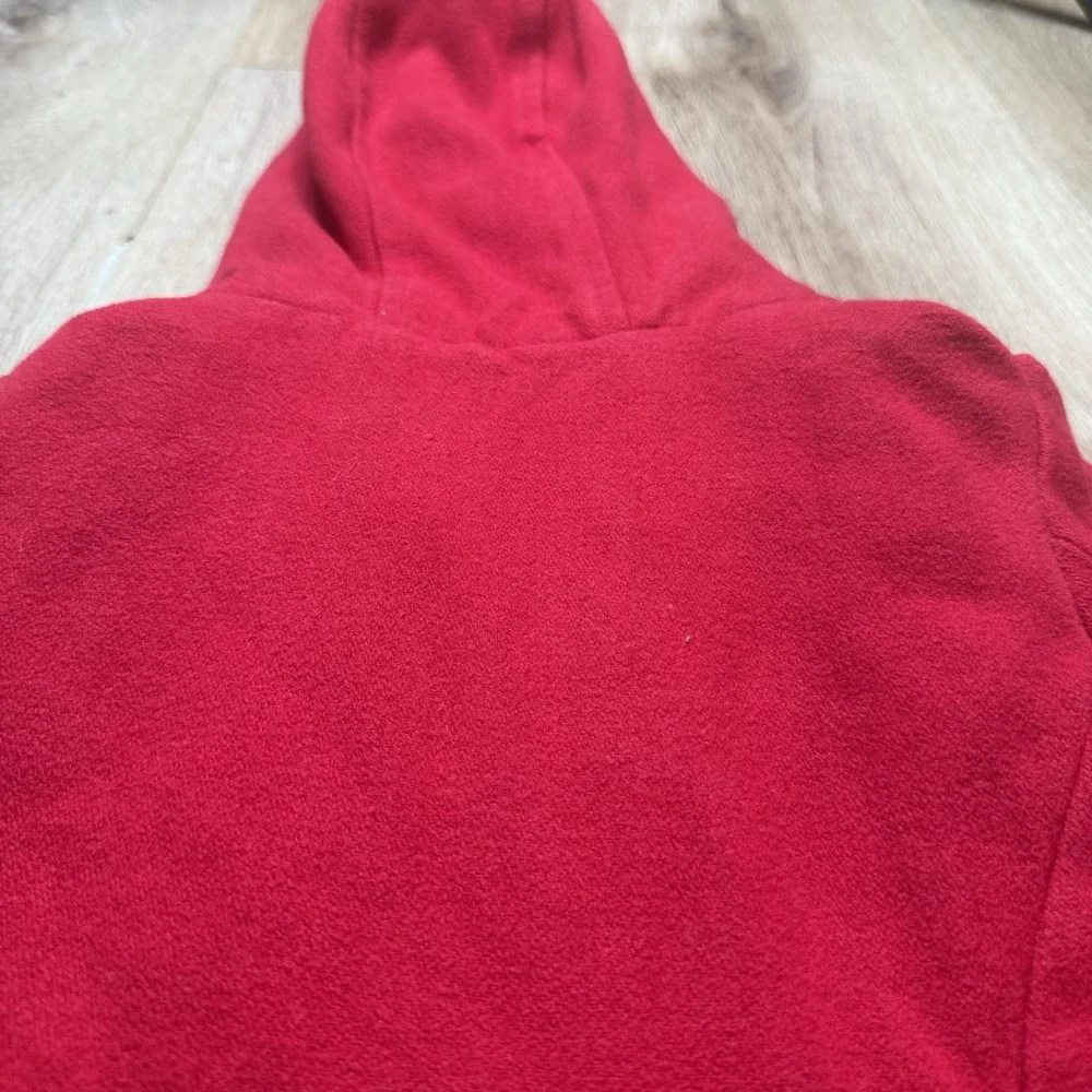 Old Navy Red Toddler Pea Coat with hood‎ 5T